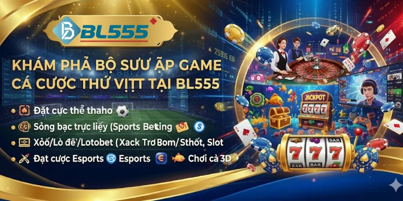 Bl555 - Nhà Cái BL555.Com Cá Cược World Cup 2026 Hoàn Trả Vô Tận Các thể loại game cá cược đang có tại trang web
